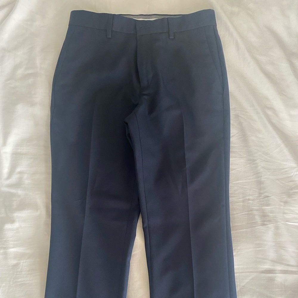 Navy Blue slacks 28w x 30L slim fit